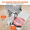 Heavy Duty Commercial Electric Meat Bone Saw Cutting Band Machine With 6 Saw Blades, 2200W (SAK91753) SAKSBY - Self Adjusting Scale View
