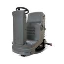 Heavy-Duty Commercial Electric Ride-On Floor Scrubber With 38-Inch Squeegee (SAK91685) - Saksby Wholesale - Front Side View