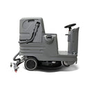 Heavy-Duty Commercial Electric Ride-On Floor Scrubber With 38-Inch Squeegee (SAK91685) - Saksby Wholesale - Left Side View