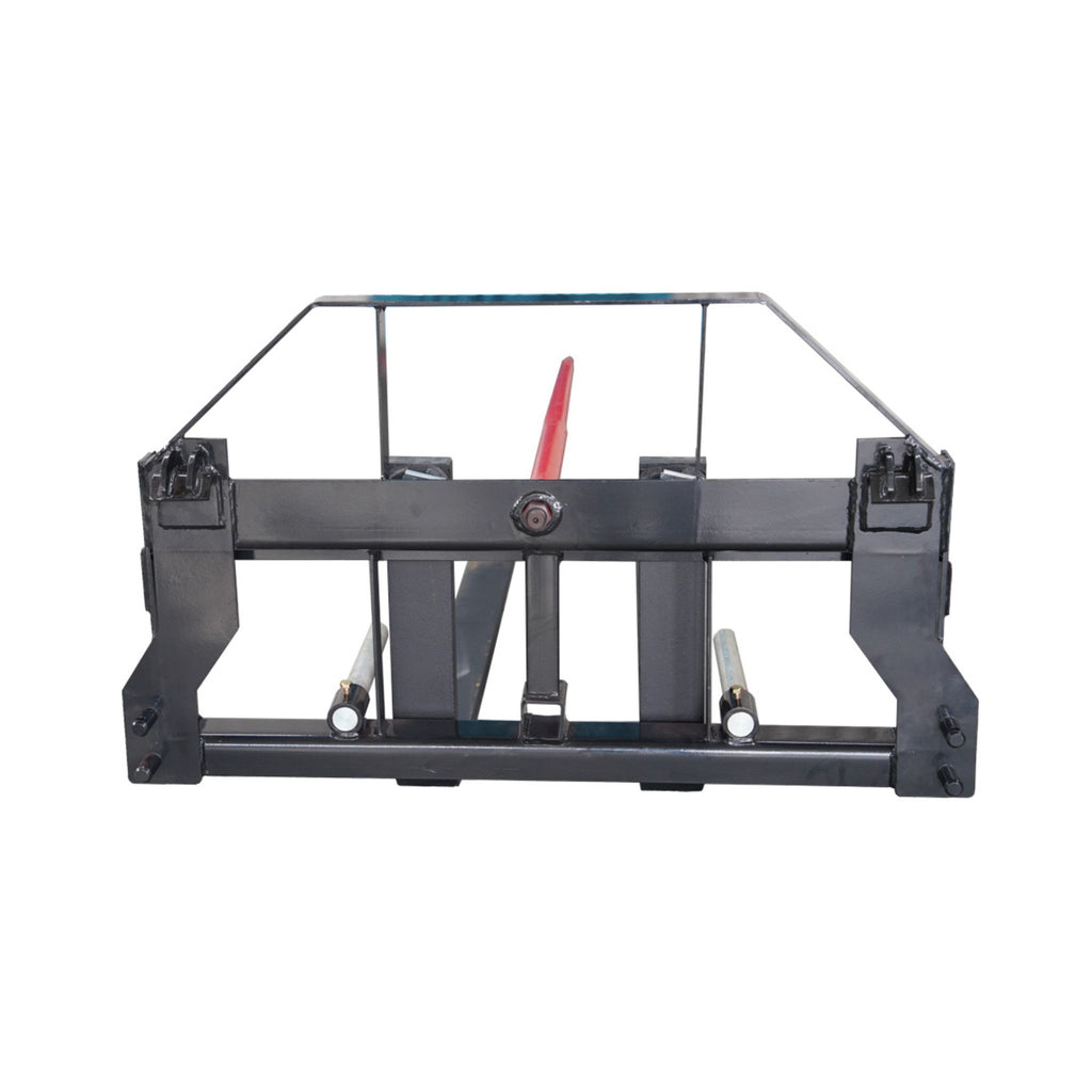 Heavy-Duty Commercial Pallet Fork Frame Hay Attachment (SAK34851) - Saksby Wholesale - Back View
