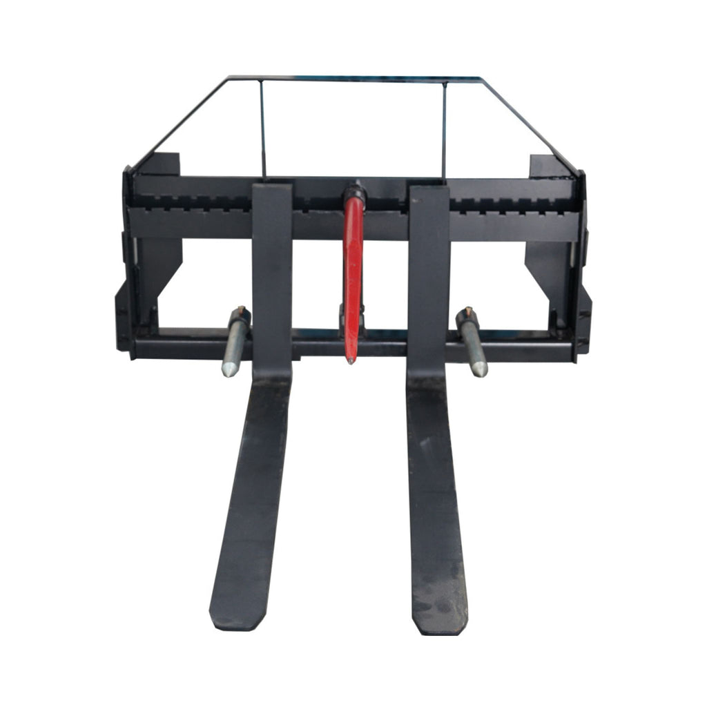 Heavy-Duty Commercial Pallet Fork Frame Hay Attachment (SAK34851) - Saksby Wholesale - Center View