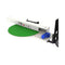 Heavy-Duty Commercial Pallet Shrink Wrapper Turntable Machine (SAK62410) Saksby - Forklift Carrying Wrapper Machine