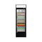 Heavy Duty Commercial Single Glass Door Refrigerator With LED Lights, 23" (SAK43533) - Saksby Wholesale - Front View