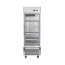 Heavy-Duty Commercial Upright ETL Certified Freezer For Restaurants, Bars, And Supermarkets (SAK01847) - Saksby Wholesale - Close Door Front View