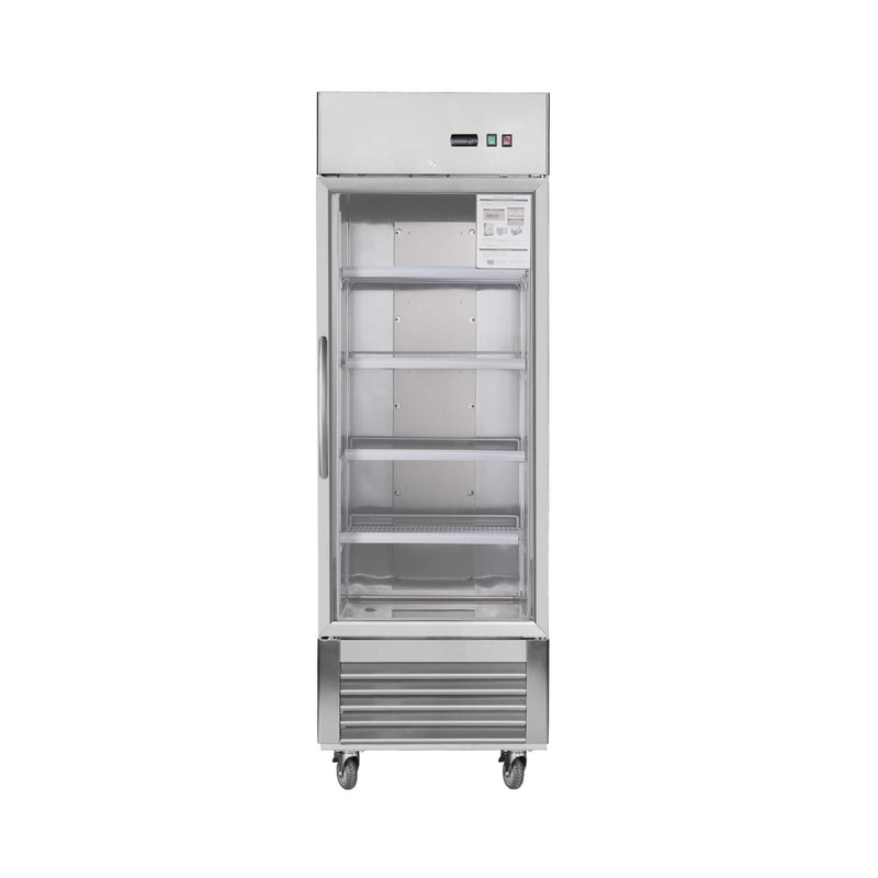 Heavy-Duty Commercial Upright ETL Certified Freezer For Restaurants, Bars, And Supermarkets (SAK01847) - Saksby Wholesale - Close Door Front View