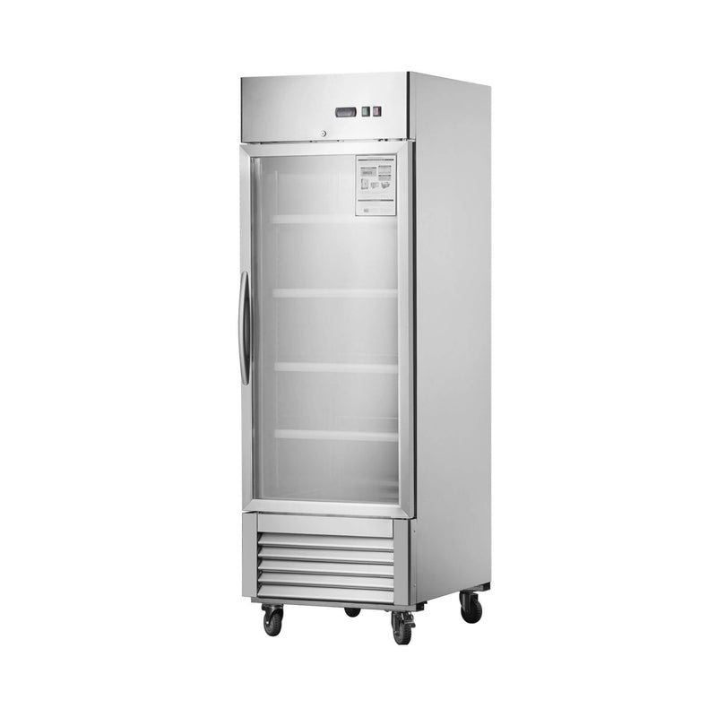 Heavy-Duty Commercial Upright ETL Certified Freezer For Restaurants, Bars, And Supermarkets (SAK01847) - Saksby Wholesale - Front Side View