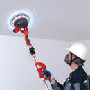 Heavy-Duty Drywall Ceiling Pole Sander Vacuum Tool (SAK93935) - Saksby Wholesale - Lifestyle With Man Sanding Ceiling