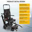 Motivo Heavy-Duty Electric Foldable Stair Climbing Wheelchair, 450LBS [FDA-Approved (SAK92801)