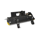 Heavy-Duty Hydraulic Flail Mower Skid Steer Attachment [3-Point Hitch CAT 2] (SAK58246) - Saksby Wholesale - Back Side View