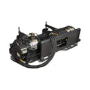Heavy-Duty Hydraulic Flail Mower Skid Steer Attachment [3-Point Hitch CAT 2] (SAK58246) - Saksby Wholesale - Front Side View