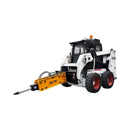 Heavy-Duty Hydraulic Hammer Skid Steer Attachment (SAK39715) - Saksby Wholesale - Attached View