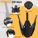 Heavy-Duty Industrial 3-Blade Tree Spade Transplanter Skid Steer Attachment (SAK50296)  - Saksby Wholesale - Product Details