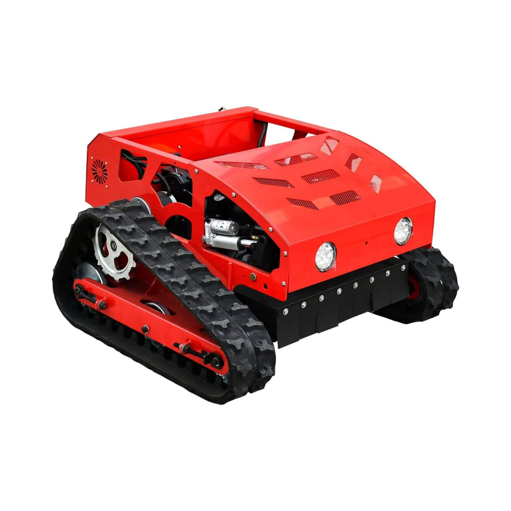 Heavy-Duty Industrial Remote-Controlled Lawn Mower With Adjustable Cutting Height (SAK71239) - Saksby Wholesale - Front Side View