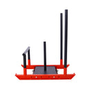 Heavy-Duty Iron Weight Strength Fitness Training Sled For Muscle Building (SAK36721) - Saksby Wholesale - Left View
