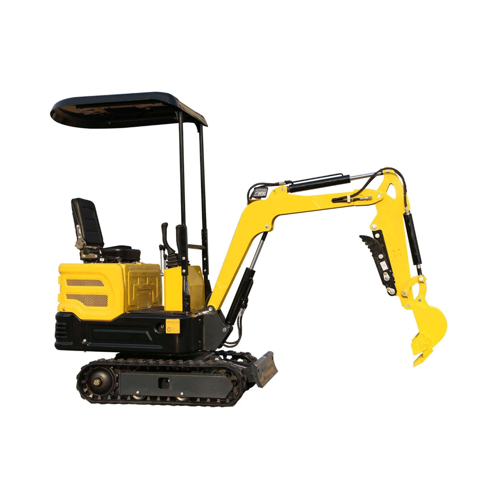 Heavy Duty Mini 13.5HP 1.0T Excavator Crawler Digger With Bucket (SAK31702) SAKSBY - Right Side View