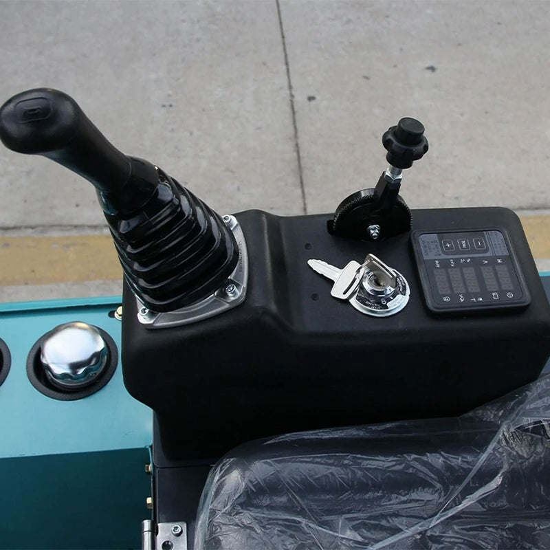 Heavy Duty Mini 1.8T Excavator Crawler Digger With Hydraulic Thumb (SAK83917) SAKSBY - Controller Close Up View