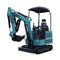 Heavy Duty Mini 1.8T Excavator Crawler Digger With Hydraulic Thumb (SAK83917) SAKSBY - Front Left View