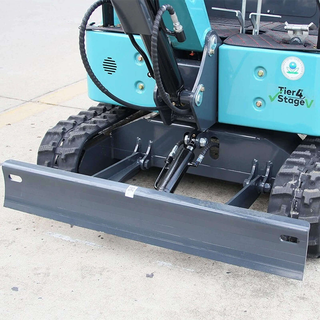Heavy Duty Mini 1.8T Excavator Crawler Digger With Hydraulic Thumb (SAK83917) SAKSBY - Front Left View of Shovel View