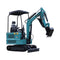 Heavy-Duty Mini Excavator Crawler Digger with Hydraulic Thumb (SAK83917) Saksby - Front Right Corner View 