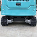 Heavy Duty Mini 1.8T Excavator Crawler Digger With Hydraulic Thumb (SAK83917) SAKSBY - Rear View of Tracks