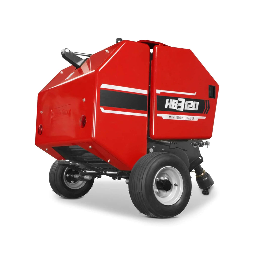 Heavy-Duty Mini Round Hay Tractor Baler With Twine Wrap (SAK36194) - Saksby Wholesale - Back Left View