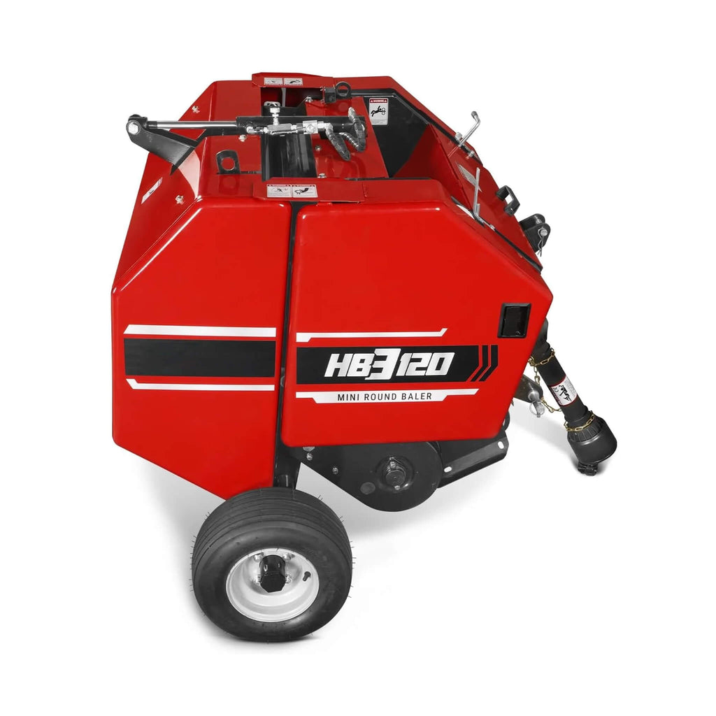 Heavy-Duty Mini Round Hay Tractor Baler With Twine Wrap (SAK36194) - Saksby Wholesale - Side Left View