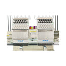 Heavy-Duty Multi-Functional Commercial 15-Needle Double Head Embroidery Machine (SAK76814) - Saksby Wholesale - Top View