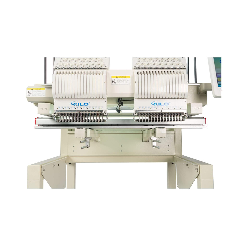 Heavy-Duty Multi-Functional Commercial 15-Needle Double Head Embroidery Machine (SAK76814) - Saksby Wholesale - Design Details