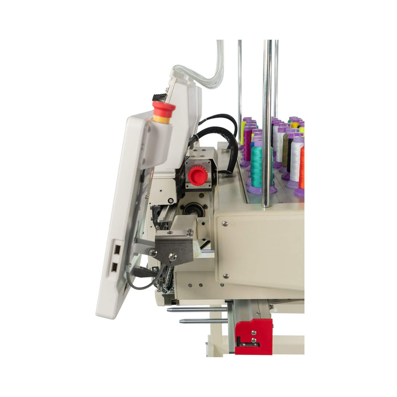 Heavy-Duty Multi-Functional Commercial 15-Needle Double Head Embroidery Machine (SAK76814) - Saksby Wholesale - Design Details