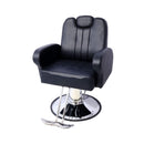 Heavy-Duty Multifunctional PU Leather Reclining Hydraulic Barber Chair With Chrome Steel Base (SAK35719)- Saksby Wholesale - Top View