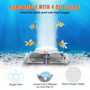 Heavy-Duty Pond Aerator Kit With Compressor, Diffusers And Weighted Tubing (SAK08795) - Saksby Wholesale - Diffuser Compatible