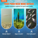 Heavy-Duty Pond Aerator Kit With Compressor, Diffusers And Weighted Tubing (SAK08795) - Saksby Wholesale - Product Usage