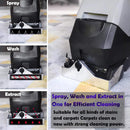 Heavy-Duty Portable Commercial 3-In-1 Wet Dry Carpet Cleaner (SAK76420) - Saksby Wholesale - All-In-One Functionality