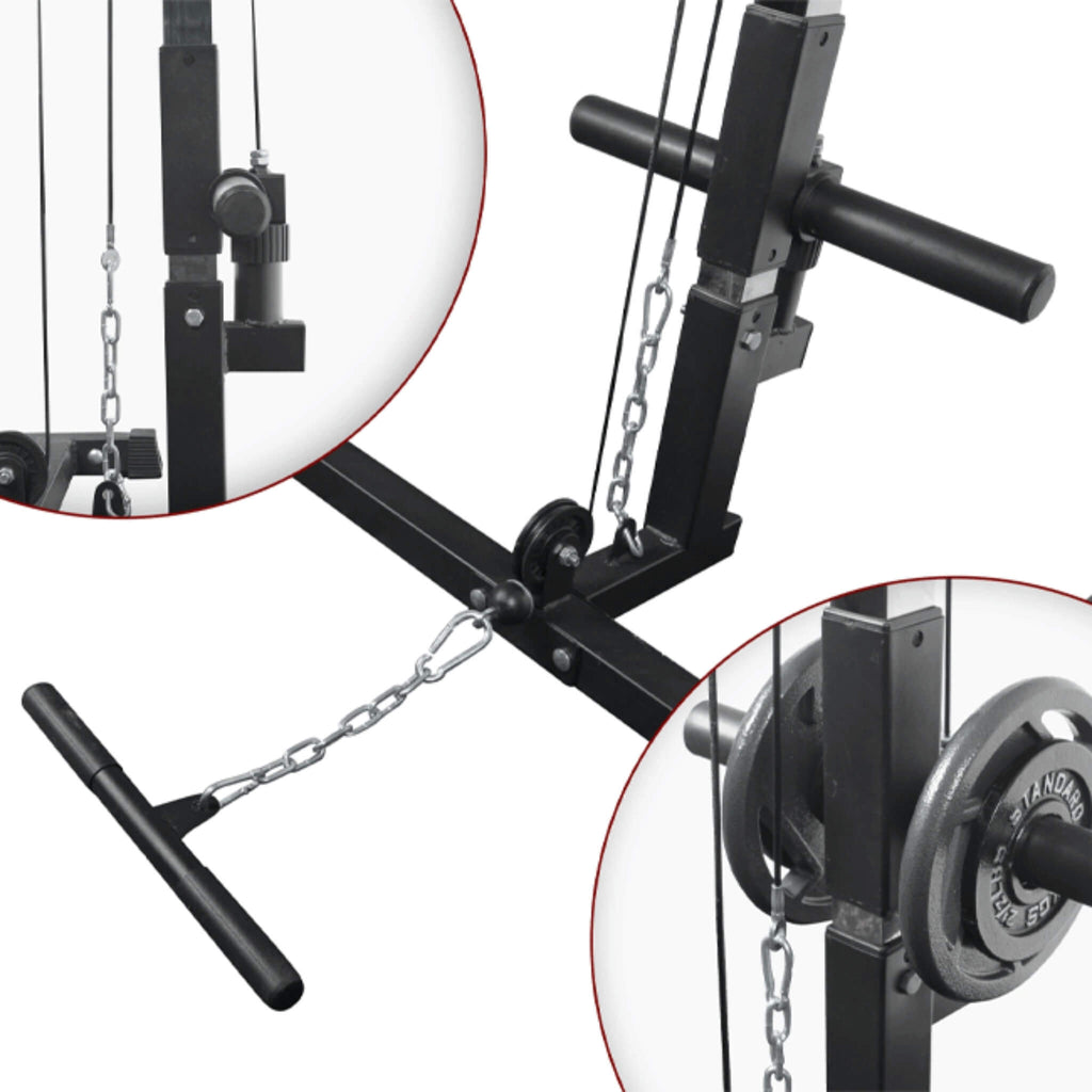 Heavy Duty Professional Multi-Function Adjustable Power Cage Rack, 1000LBS (SAK98149) - Saksby Wholesale - Parts View