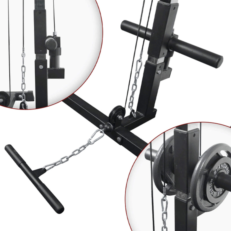 Heavy Duty Professional Multi-Function Adjustable Power Cage Rack, 1000LBS (SAK98149) - Saksby Wholesale - Parts View