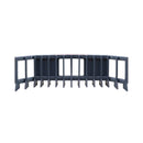 Heavy-Duty Push Stick Rake Skid Steer Attachment With Quick Attach (SAK60185) - Saksby Wholesale - Front View