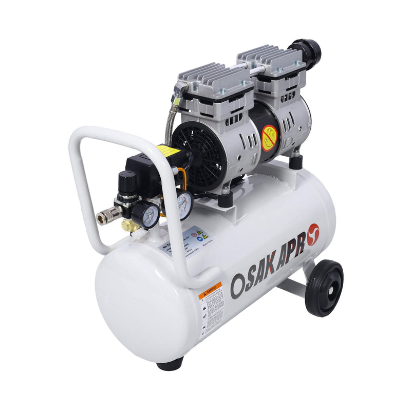 Osakapro Air Compressor On A White Background