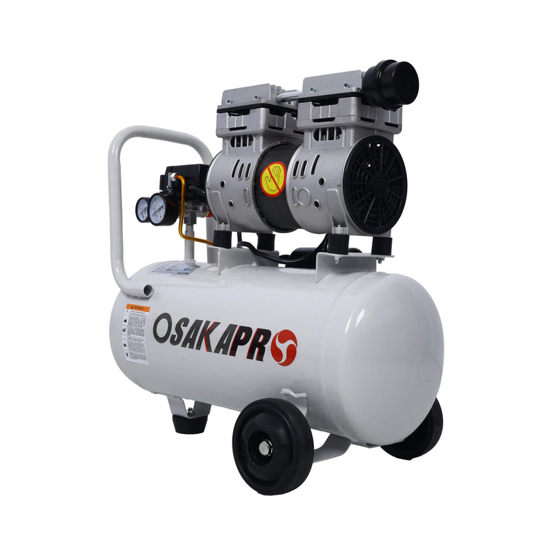 Osakapro Air Compressor On A White Background