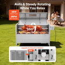 Heavy-Duty Spit Roaster Rotisserie BBQ Grill For Pig, Lamb And Chicken (SAK59286) - Saksby Wholesale - Upgraded Motor