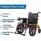 Heavy Duty Ultralight All-Terrain Electric Airplace-Approved Foldable Wheelchair, 300LBS (SAK63147) SAKSBY - Features View