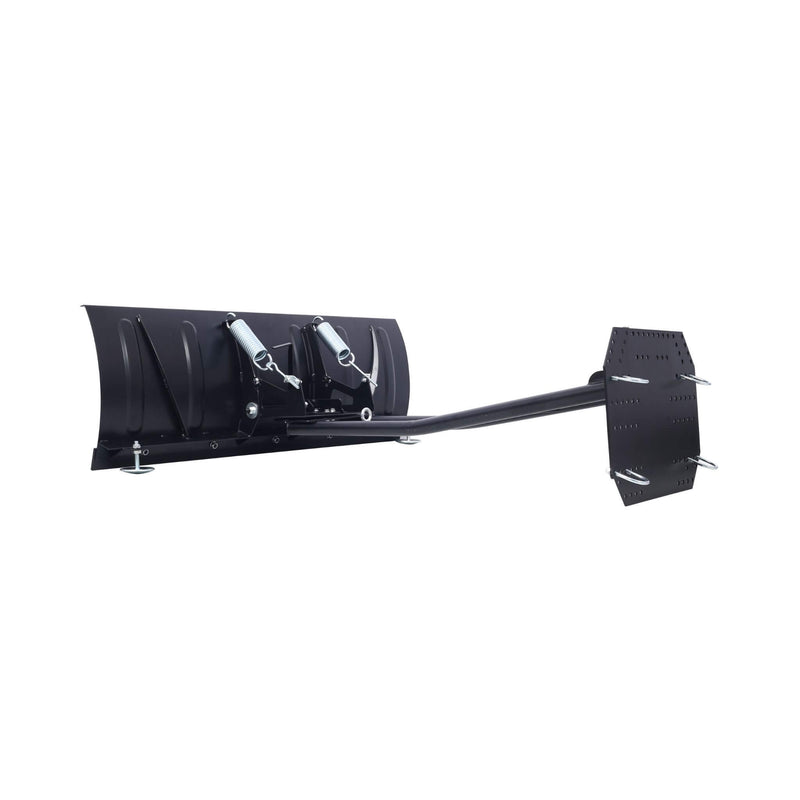 Heavy Duty Universal ATV UTV Snow Plow Kit With Steel Blade And Universal Mount System (SAK49745) - Saksby Wholesale - Back Side View