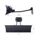 Heavy Duty Universal ATV UTV Snow Plow Kit With Steel Blade And Universal Mount System (SAK49745) - Saksby Wholesale - Dimensions