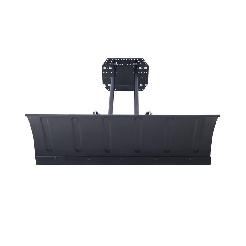 Heavy Duty Universal ATV UTV Snow Plow Kit With Steel Blade And Universal Mount System (SAK49745) - Saksby Wholesale - Front Top View