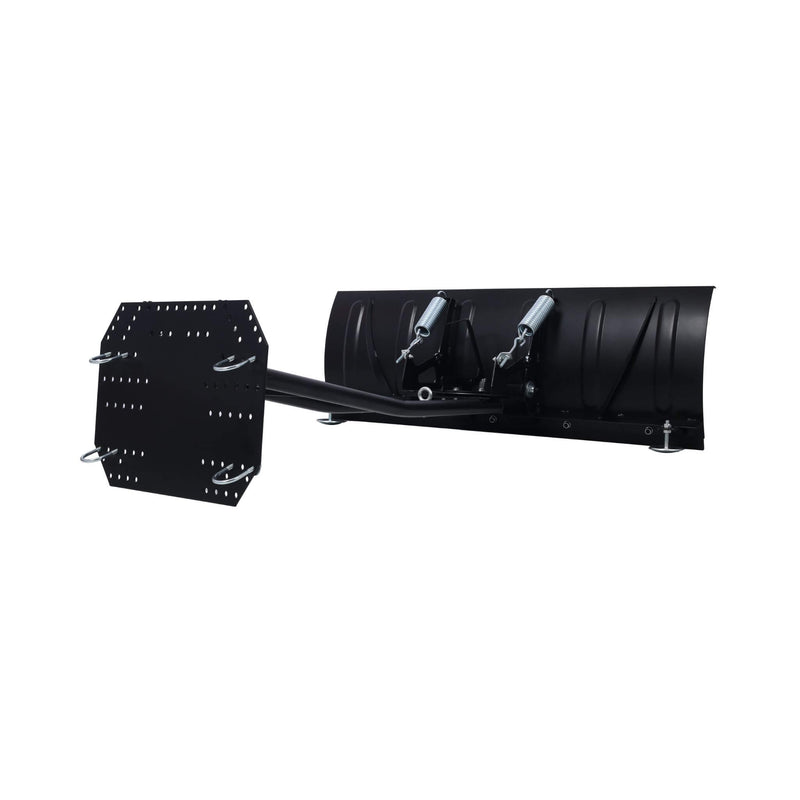 Heavy Duty Universal ATV UTV Snow Plow Kit With Steel Blade And Universal Mount System (SAK49745) - Saksby Wholesale - Side Back View