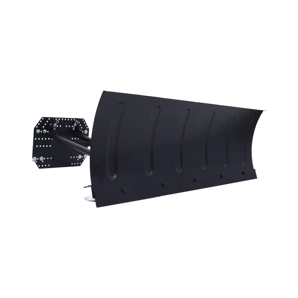 Heavy Duty Universal ATV UTV Snow Plow Kit With Steel Blade And Universal Mount System (SAK49745) - Saksby Wholesale - Side Front View