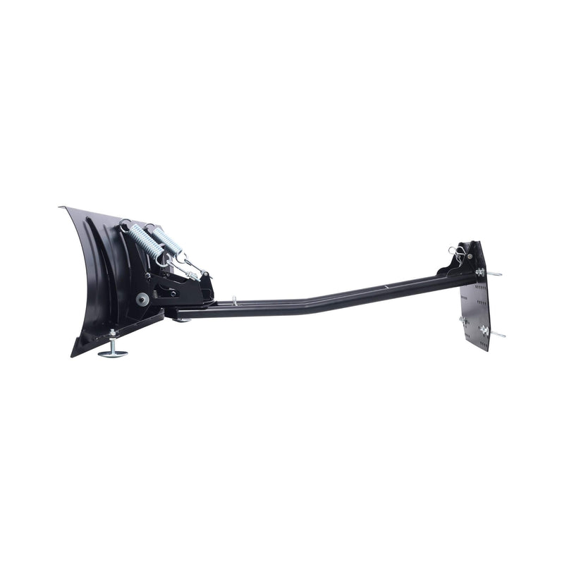 Heavy Duty Universal ATV UTV Snow Plow Kit With Steel Blade And Universal Mount System (SAK49745) - Saksby Wholesale - Side View