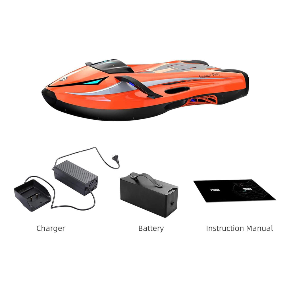High Performance Electric 800W Dual Motor Underwater Diving Scooter (SAK39286) - Saksby Wholesale - Inclusion Details