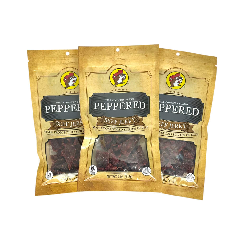 Hill Country Peppered Beef Jerky (SAK57218) - Saksby Wholesale - 3 Packs View