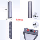 Hooga HG1000 1000W Full-Body Medical Grade Red Light Therapy Panel (SAK15938) - Saksby Wholesale - Dimensions And Weight