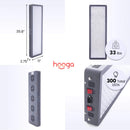 Hooga HG1500 Professional Full-Body Red Light Therapy Panel With Power Switches For Customized Treatments (SAK56821) - Saksby Wholesale - Dimensions And Weight